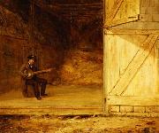 William Sidney Mount The Banjo Player  det Spain oil painting artist